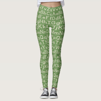 Alphabet Leggings