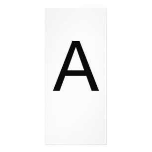 Alphabet Letter A Learning Education Card