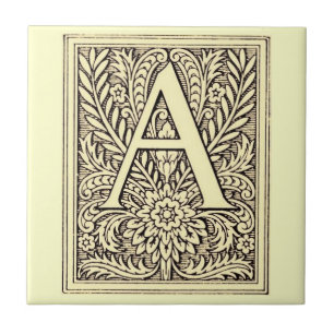 Alphabet Letter A Tile