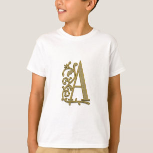 Alphabet Letter Initial  T-Shirt