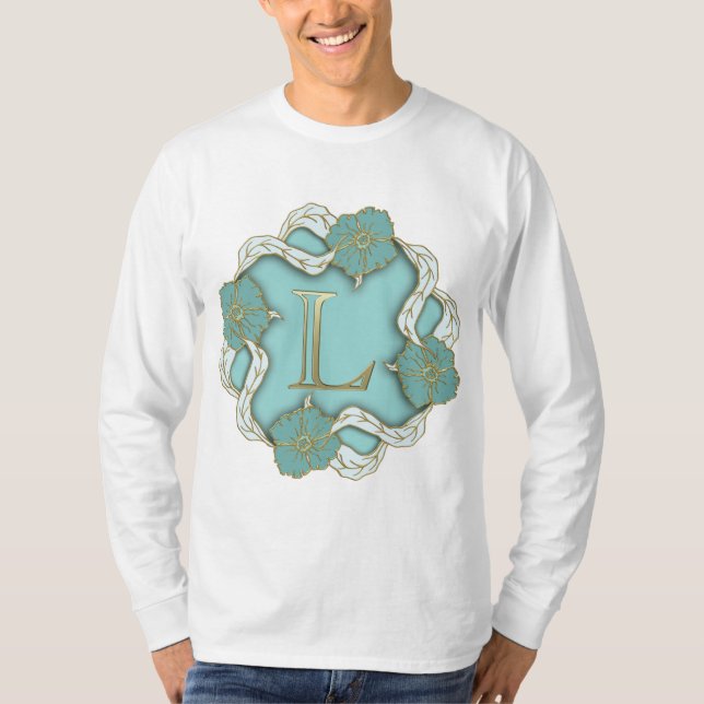 Alphabet Letter Initial T-Shirt (Front)
