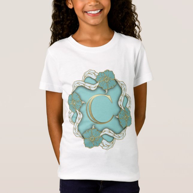 Alphabet Letter Initial T-Shirt (Front)