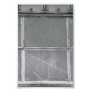 Alphabet Letter Photography H1 Black and White 4x6 Photo Print