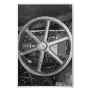 Alphabet Letter Photography O4 Black and White 4x6 Photo Print