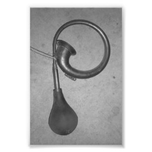 Alphabet Letter Photography P3 Black and White 4x6 Photo Print