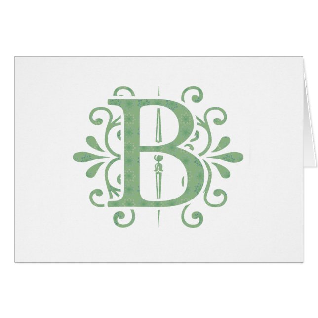 Alphabet letters - letter B - white (Front Horizontal)
