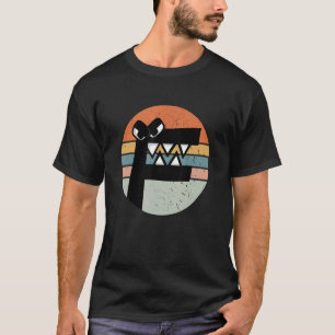 Alphabet Lore f Costume Retro Sunset Villain Lette T-Shirt