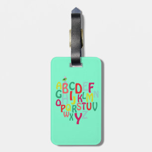 Alphabet Luggage Tag