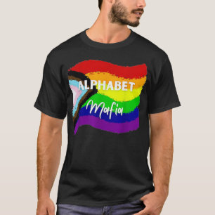 Alphabet Mafia Pride Gay Pride LGBTQ Flag T-Shirt