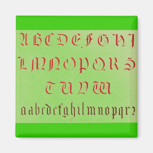 Alphabet Magnet