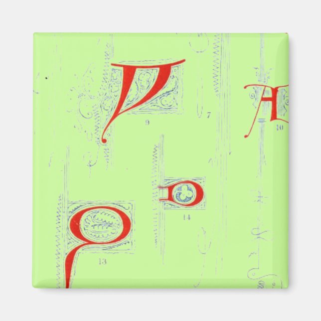 Alphabet Magnet (Front)