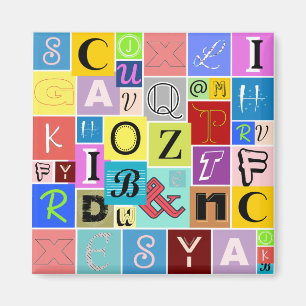 Alphabet Magnet