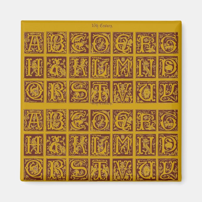 Alphabet Magnet (Front)