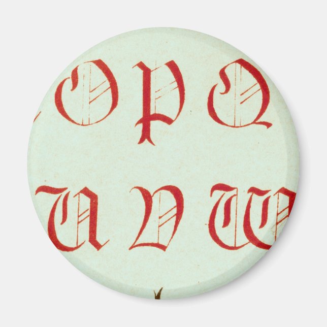 Alphabet Magnet (Front)