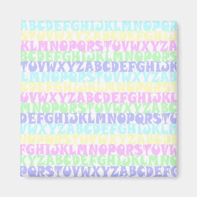 Alphabet Magnet (Front)