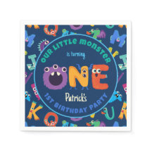 Alphabet Monsters 1st Birthday Our Little Monster