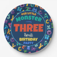 Alphabet Monsters Birthday Little Monster Add Age