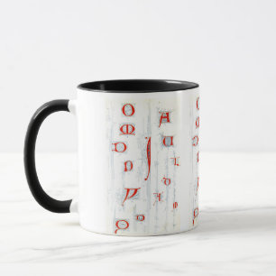 Alphabet Mug