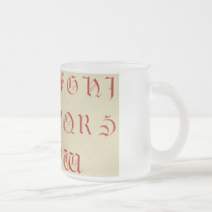 Alphabet Mug