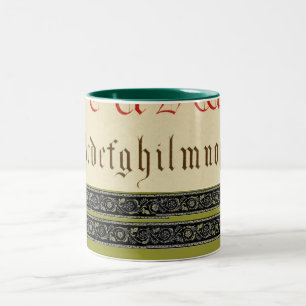 Alphabet Mug