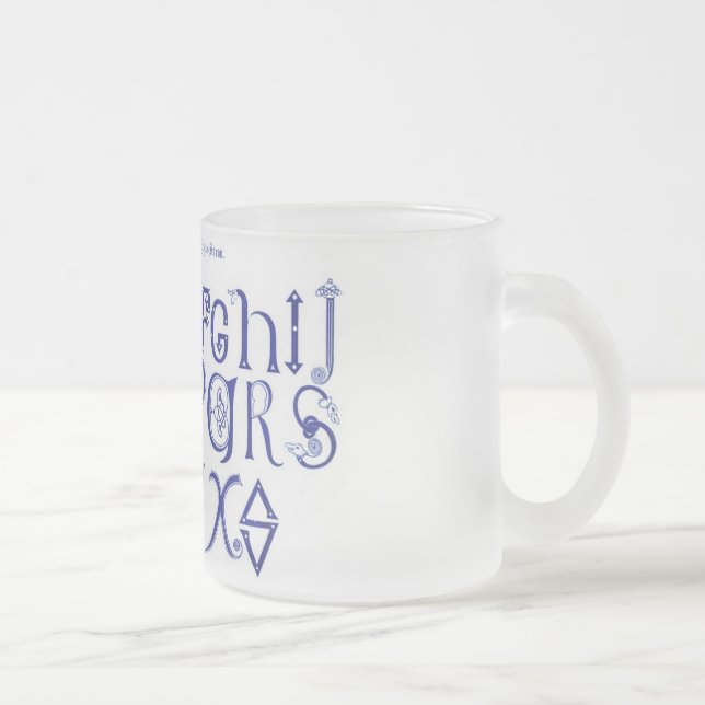 Alphabet Mug (Right)