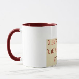 Alphabet Mug