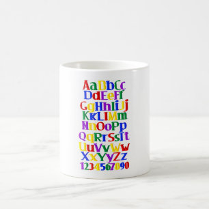 Alphabet Mug