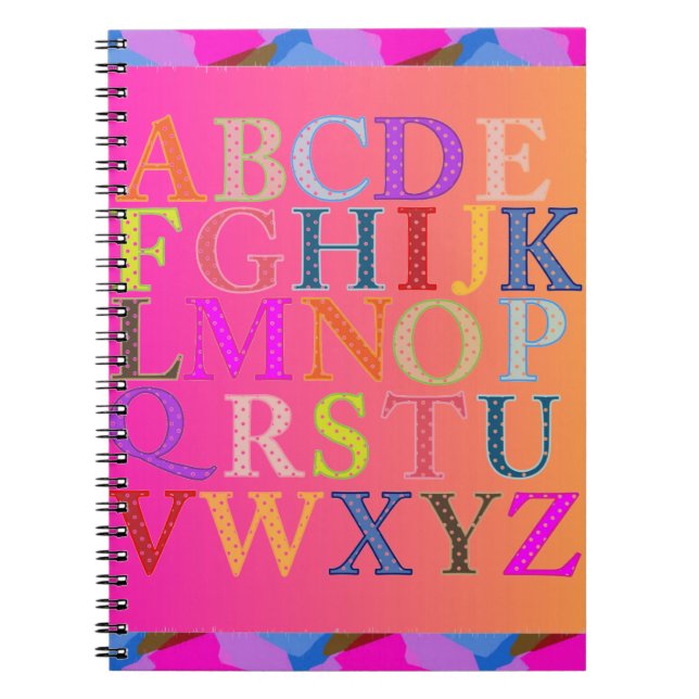Alphabet Notebook (Front)