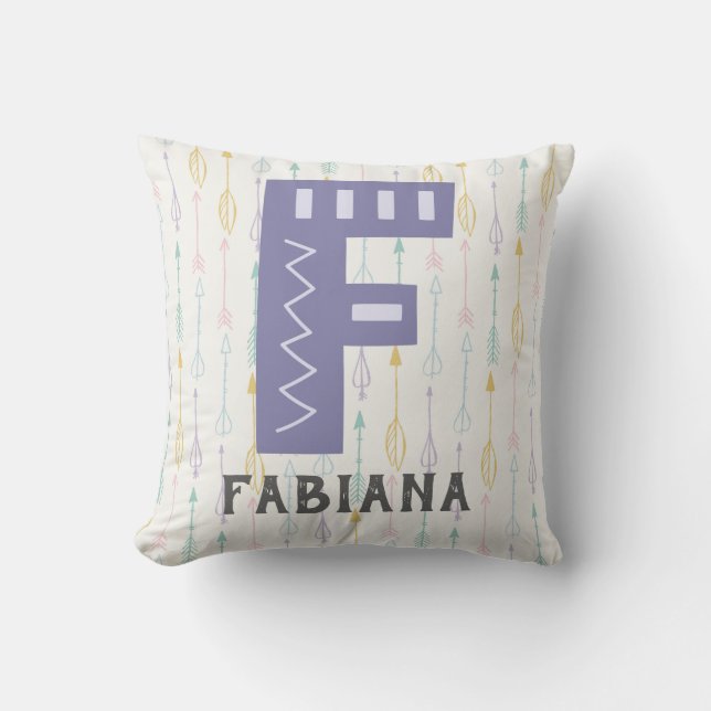 Alphabet Nursery Cushion (Front)