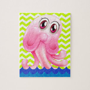 Alphabet O For Octopus Puzzle With Gift Box