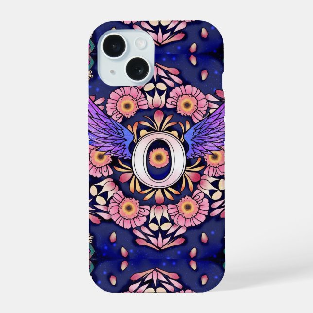 Alphabet O iPhone 15 Case (Back)