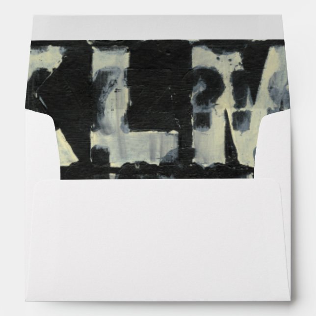 Alphabet Painting by Norman Wyatt Envelopes (Back (Bottom))