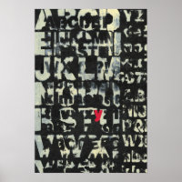 Alphabet Painting by Norman Wyatt