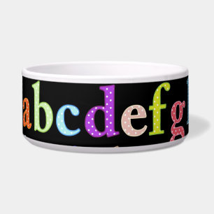 Alphabet Pet Bowl