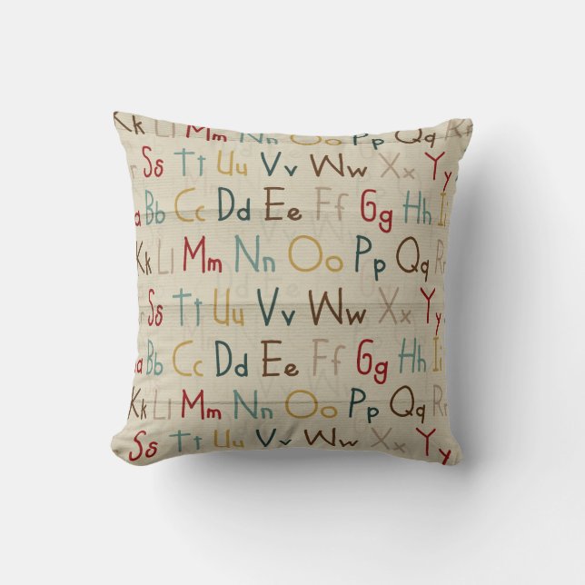 Alphabet Pillow (Front)