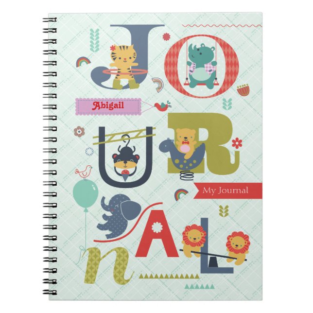 Alphabet Playground Notebook (Front)