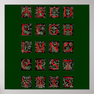 Alphabet Poster