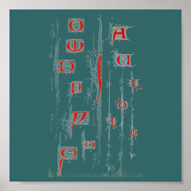 Alphabet Poster (Front)