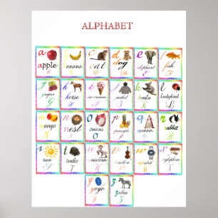 Alphabet Poster