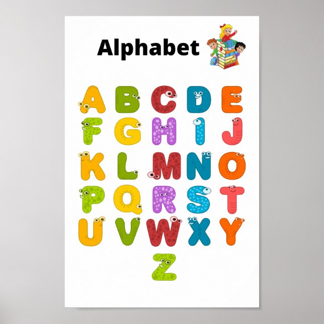 Alphabet  poster (Front)