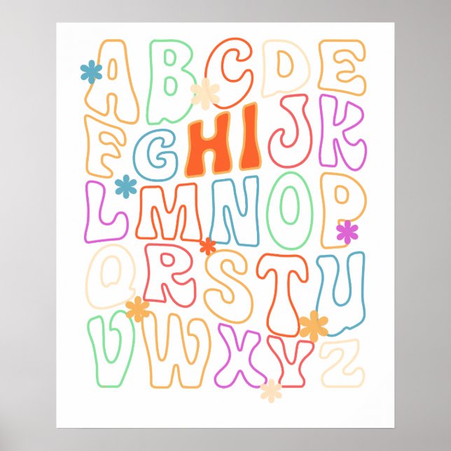 alphabet poster (Front)