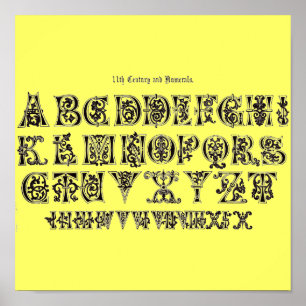 Alphabet Poster