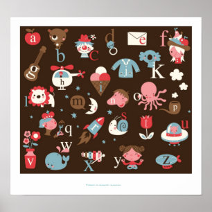 Alphabet poster