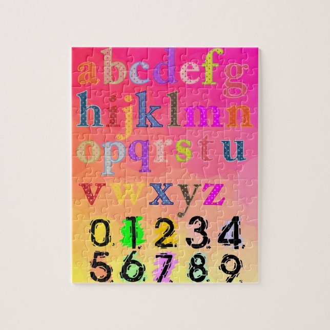 Alphabet Puzzle (Vertical)