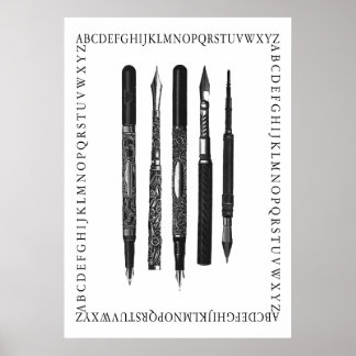 Alphabet School Poster