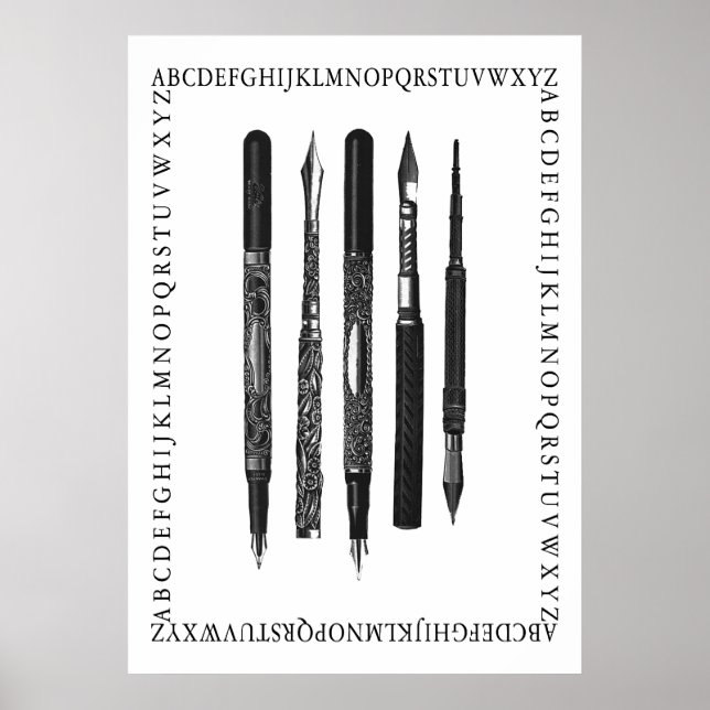 Alphabet School Poster (Front)