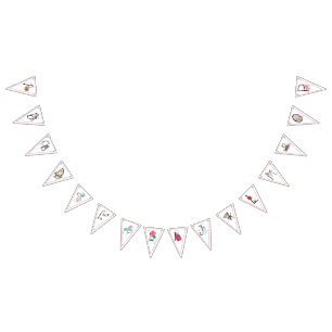 Alphabet storybook abc school party  bunting 