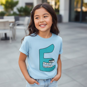 Alphabet T-Shirt Letter E