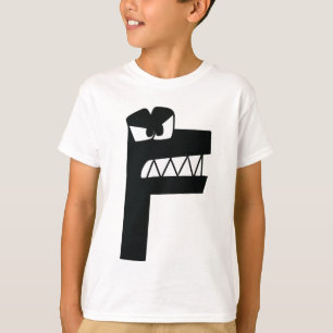 Alphabet T-Shirt Letter F