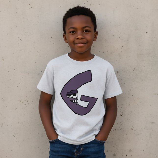 Alphabet T-Shirt Letter G (Creator Uploaded)